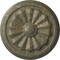 Ekena Millwork Olivia Ceiling Medallion (Fits Canopies up to 2 1/8"), 7 7/8"OD x 1 1/8"P, Witch Hazel Crackle CM07OLWHC - alternate 1